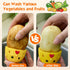 WAMEIJU Egg Brush Cleaner, Egg Cleaner for Fresh Eggs, Cute Chick Shaped Egg Wash and Brush, Washing Egg Tool