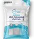 Lifeproof Streakless Microfiber Eco Cleaning Cloth Set - Effortlessly Cleans Stainless, Glass