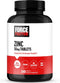 Force Factor Zinc 50mg | 240 Tablets | Zinc Supplements with Zinc Oxide Powder, Zinc Gluconate, and Zinc Citrate for