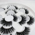 Veleasha Lashes 5D Faux Mink Lashes, Fluffy False Eyelashes, 7 Pairs Luxurious Handmade Fake Eyelashes Pack