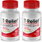 T-Relief Arnica +12 Natural Actives for Back Pain, Joint Soreness, Muscle Aches & Stiffness, 100 Tablets (2 Pack)