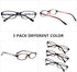 Eyekepper 4 Pairs Reading Glasses for Women - Stylish Striped Pattern Eyeglasses