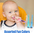 Baby Toothbrush Set of 3 - Soft Bristles Toddler Toothbrush for Boys and Girls, Cute Colors and Designs