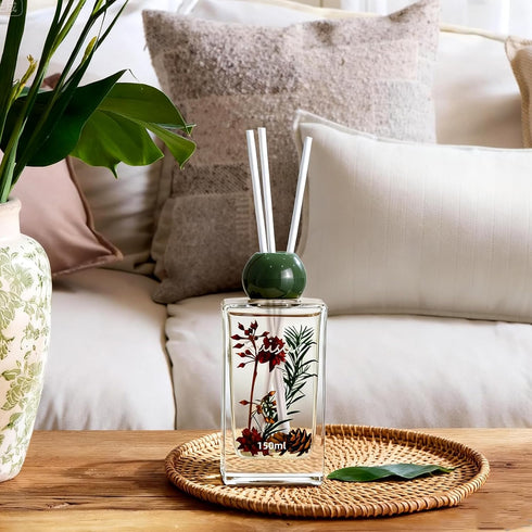Set Diffuser Long-Lasting Scent, Non-Toxic Essential Oil Diffuser for Home, Fragrance Oil Diffuser Housewarming Gift