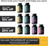 Citrus Bergamot Extract 1000mg Capsules - 180 Capsules, 25:1 Citrus Bergamot, 50% Polyphenols, Vegan, Non-GMO, Black