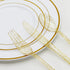 150 Pack Gold Plastic Silverware, Heavy Duty Gold Glitter Silverware - 50 Forks, 50 Knives, 50 Spoons for All Occasions