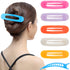 RC ROCHE ORNAMENT 6 Pcs Durable Plastic Hair Clips for Women, Large Jelly Candy Multicolor Jaw Claw Clamp