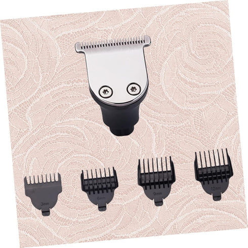 LALAFINA 2pcs Electric Beard Trimmer - Cordless Beard Trimmer for Men with Accessories for Mustache and Dog Clipper