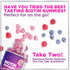 Hair Vitamins Gummy with Biotin 5000 mcg, Vitamin E & C for Hair Growth, 120 Gummies, Non-GMO
