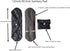 Sigzagor 6 12 Inch Pieces Heavy Flow Charcoal Bamboo Mama Cloth/Menstrual Pads/Reusable Sanitary Pads
