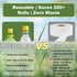 Hoozoocen 360 Nozzles, Ultralight Portable Bidet Compact Shattaf for Travel, Camping, Hiking. Spray Universal Bottle