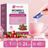 Women's Probiotic, 120-Billion-CFUs, 18 Strains, with 3 Prebiotics and Cranberry Extract for Immune Booster