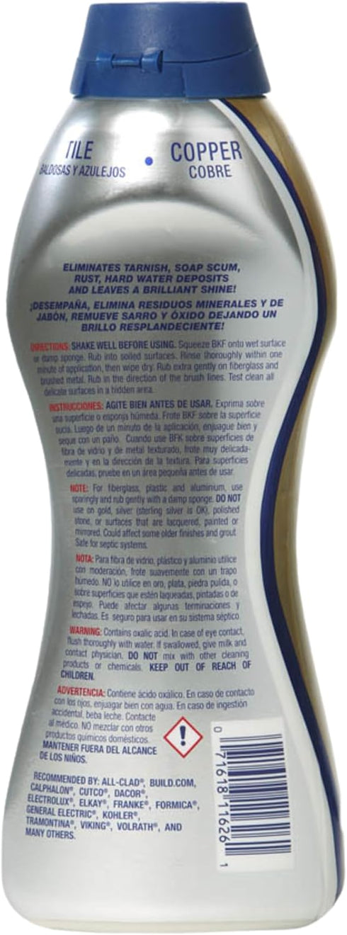 Home Essentials Box (2 26 Bar Keeper Friend Soft Cleanser Liquid x Ounce) Multipurpose Cleaner & Rust Stain Remover