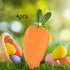 predolo Set 4 of Easter Carrot for Gifts and Treats, with Bunny Ears