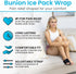Pack Arctic Flex Foot Ice (Pair) Toe Wrap for Bunion, Plantar Fasciitis, Hallux Valgus, Gout, Swelling & Injuries