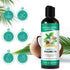 Coconut Mint Oil Pulling, 2 Pack Whitening Mouthwash for Teeth and Gums with Tongue Scraper & Measuring Cup
