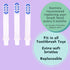 Toothbrush Toys Replacement Heads for Kids, Ultra Soft Bristles, Pack of 3, Compatible with Toy Handles