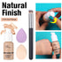 Makeup Set For Women Full Kit - 39 Colors Nude Smokey Eyeshadow Palette, Liquid Foundation + Concealer Brush, Black Mascara Eyeliner Pen, Matte Liquid Lipstick Set, Eyebrow Soap Gel Kit, Makeup Sponges with Makeup Bag Gift Set