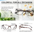 OCCI CHIARI Women's Reading Glasses 2.50 Reader Glasses, Available in 250 (1.0 1.5 2.0 2.5 3.0 3.5 4.0 5.0 6.0)