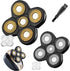 Universal 2 PCS 5 Blades Replacement Head for Head Shaver, 5 Blades Electric Razor Shaver Head