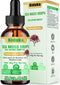 1000mg Irish Sea Moss Drops with Black Seeds Oil, Bladderwrack, Burdock Root, Vitamin C and Zinc - 98 Essential