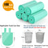 AYOTEE Small Biodegradable Trash Bags, 100 Counts, 4 Gallon, Unscented, Strong, Compostable Waste Basket Liners