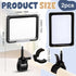 2 Sets 2 20 2 Stroller Name Tag Identifier Marker Parking Place Stroller Sign Finder Clip Including Tag White Sheets