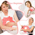 Pack Cozy Microwavable Heating Pad for Period Cramps Pain Relief- Microwave Heating Pad for Girls with Moist Heat