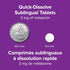 Webber Naturals Melatonin 3 mg Quick Dissolve, 90 Sublingual Tablets