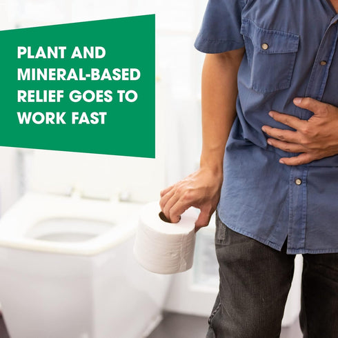 MediNatura BHI Diarrhea Relief, 100 Tablets - Fast-Acting Natural Remedy for Mild Diarrhea