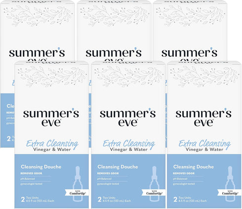 Summer's Eve Douche, Extra Cleansing Vinegar & Water, Vaginal Douche for Women,