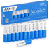 Voniko Premium Grade AAA Batteries - 12 Pack Alkaline Triple A Battery - Ultra Long-Lasting 1.5V
