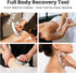 MINZHOUYA QKIIP Muscle Scraper Tool for Back & Legs, Enlarged Myofascial Massage Release Tool, Stainless Steel Scraping