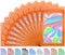 100 PCS Holographic Bags for Lashes, Candy, Small Baggies, Resealable Packaging Bags for Jewelry, Food