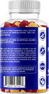 Vitamatic Probiotic Sugar Free Gummies, 5 Billion CFUs for Digestive, Immune & Gut Health, Gluten Free for Men and