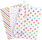 Whaline Tissue Paper Bulk, Polka Dots Stripe Wrapping Paper for Birthday DIY Party Crafts Weddings, 60 Sheets