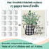 LARTSFRO 4 Pack Bless This Home Swedish Dishcloths for Kitchen, Home Sweet Home, Swedish Dish Cloths for Home, Papaya