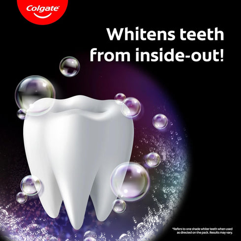 O2, (50g/1.7oz) Colgate Visible White Teeth Whitening Toothpaste