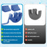 ROYALAY Bedridden Patient Turning Device for Elderly with Fixing Strap, Bedsore Pressure Relief Pillow, Bed Ridden