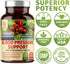 2-Pack N1N Premium Blood Pressure Support with Hawthorn & Hibiscus - Natural Supplement for Cardio Health, 180 Caps