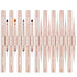 9Pcs Nail Art Brushes Set - Professional Double-Ended Acrylic Liner Detail Brushes for DIY Home Salon