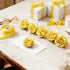 ZHIAXTON 1 Inch, 60 Yellow Ribbon Yards Single Face Yellow Satin Ribbon for Gift Wrapping, Sunflowers Floral Bouquets