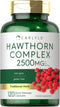 Carlyle Hawthorn Berry Complex | 2500mg | 120 Capsules | Non-GMO, Gluten Free Extract Powder Pills