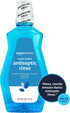 Mint,1 Liter,33.8 Solimo),(Pack 4) Amazon Basics Multi Action Antiseptic Rinse,Alcohol Free,Fresh Fluid Ounces