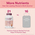 SmartyPants Women's Multivitamin Gummies: Omega 3 Fish Oil, Methylfolate, CoQ10, Vitamin D3, C, B12, 120 Count