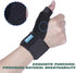 Compression Reversible Thumb & Wrist Stabilizer Splint (Improved Version) for Pain Relief, Carpal Tunnel, S-M,