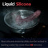 PiiPaa 9 Inch Black Realistic Dildo Feels Like Skin, with Huge Strong Suction Cup Dildos for Hands-Free Play, Soft