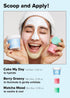 I DEW CARE Wash-off Masks with Headband Set - Scoop Party | Gift Set with Hyaluronic Acid, Skincare Essentials,