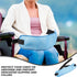 Breathable Adjustable Wheelchair Strap with Double Buckle, Elastic Bed Rail Belt for Seniors, Anti-Fall Safety Support