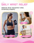 Wrist Brace for Carpal Tunnel with Soft Thumb Opening Adjustable Compression Wrist Support for Women Men, Pain Relief